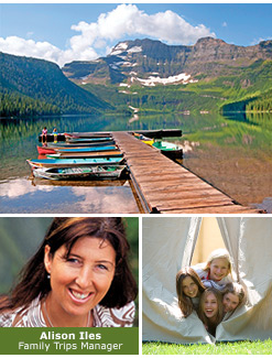 Deluxe family camping trips